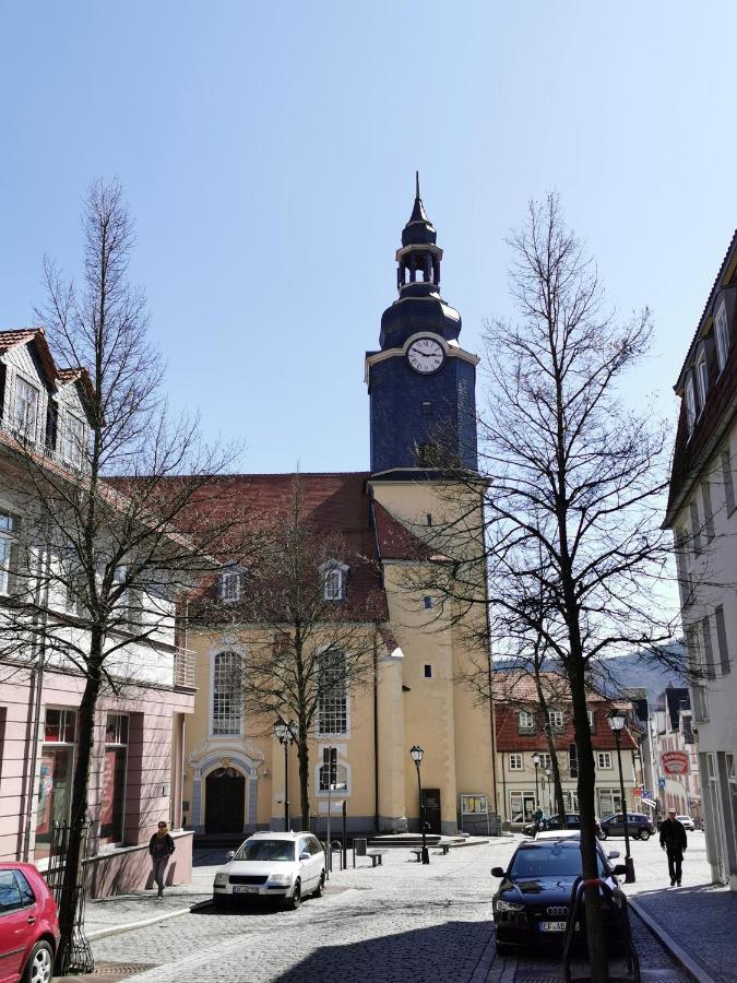 Bohnapartments - Design Suiten Am Markt - Vollausstattung - Wlan - Zentrum Ilmenau Esterno foto