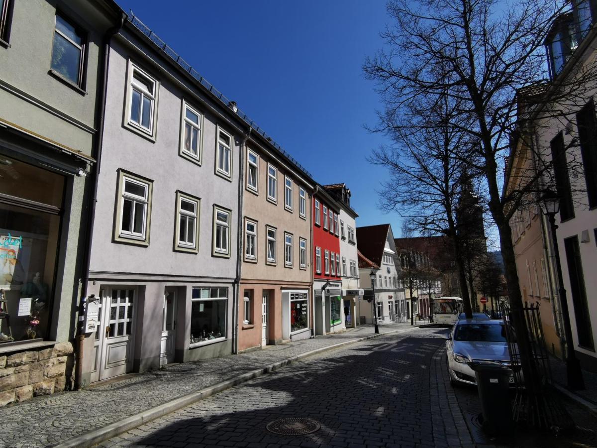 Bohnapartments - Design Suiten Am Markt - Vollausstattung - Wlan - Zentrum Ilmenau Esterno foto