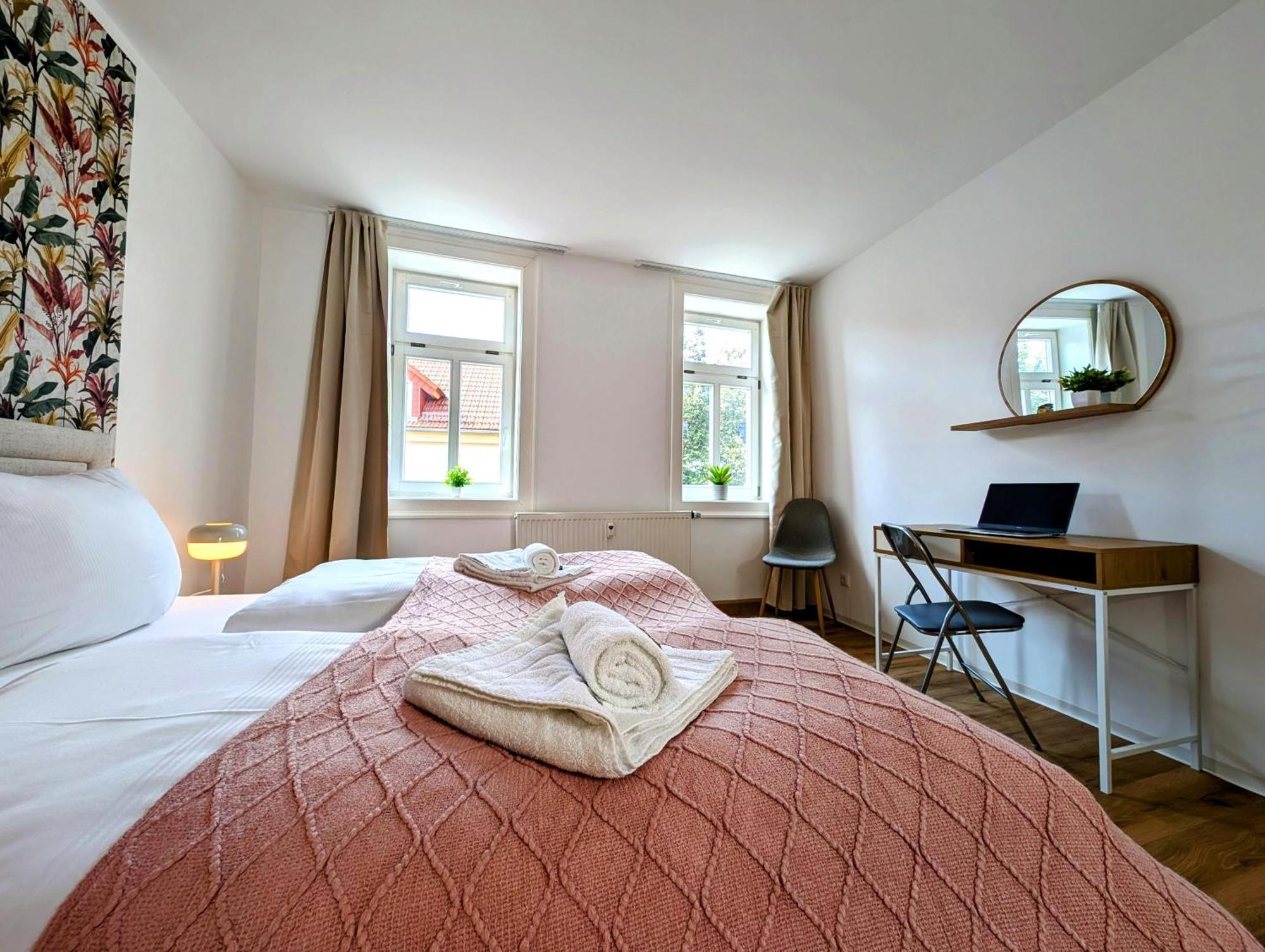 Bohnapartments - Design Suiten Am Markt - Vollausstattung - Wlan - Zentrum Ilmenau Esterno foto
